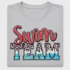 Swim Team DTF Heat Transfer Design
