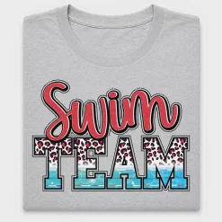 Swim Team DTF Heat Transfer Design