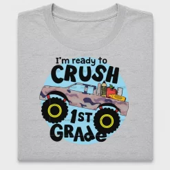 Back To School Monster Truck DTF Transfer