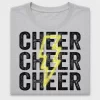Neon Lightning Cheer DTF Transfer