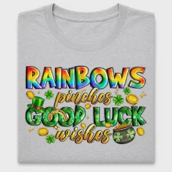 Rainbow Pinches Good Luck DTF Transfer