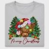 Christmas Highland Cow DTF Transfer