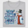 Snowman Colder Than Tits DTF Transfer
