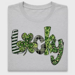 Lucky Leopard Clover DTF Transfer