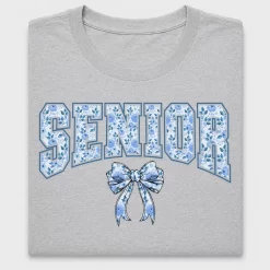 Floral Senior Coquette DTF Transfer