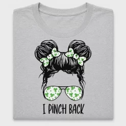 I Pinch Back Messy Buns DTF Transfer