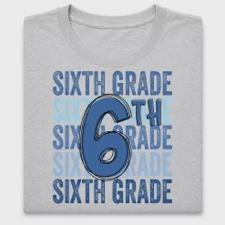 Sixth Grade Back to School DTF Transfer