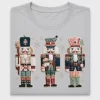 Preppy Christmas Nutcracker DTF Transfer