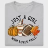 Just A Girl Who Loves Fall DTF Transfer
