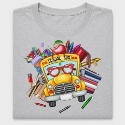 Back to School Bus DTF Transfer