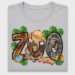 Zoo Crew Safari Adventure DTF Transfer
