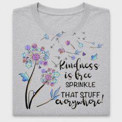 Kindness Is Free Dandelion DTF Transfer