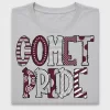 Comet Pride Maroon DTF Transfer