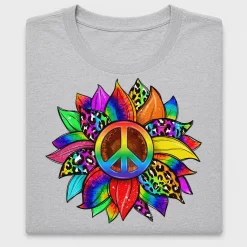 Pride Sunflower Peace DTF Transfer