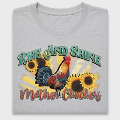 Rise and Shine Rooster DTF Transfer