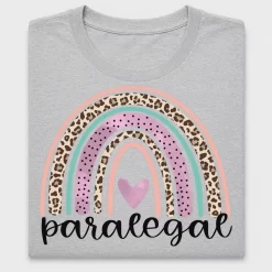 Paralegal Rainbow Heart DTF Transfer