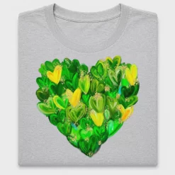 Lucky Heart Shamrock DTF Transfer