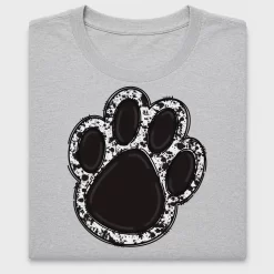 Distressed Paw Print DTF Transfer