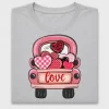 Valentine Love Truck DTF Transfer