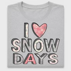 Love Snow Days DTF Transfer
