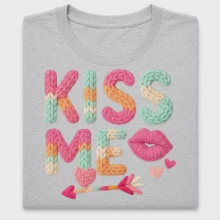Yarn Kiss Me Valentine DTF Transfer