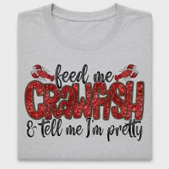 Crawfish Sequin DTF Transfer
