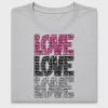 Glitter Love Stacked DTF Transfer