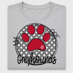 Greyhounds Paw Print DTF Transfer