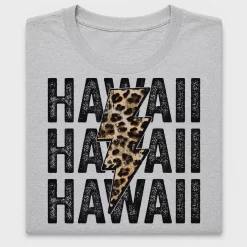 Leopard Cheetah Bolt Hawaii DTF Transfer