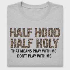 Leopard Half Hood Half Holy DTF Transfer