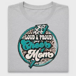 Retro Cheer Mom DTF Transfer