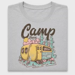 Retro Happy Camper Trailer DTF Transfer