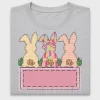 Easter Bunny DTF Transfer with Name Box