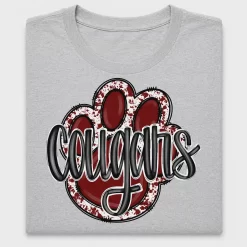 Distressed Cougar Paw DTF Transfer