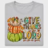 Thanksgiving Pumpkin Stack DTF Transfer
