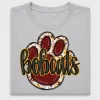 Bobcats Paw Glitter DTF Transfer