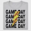 Retro Game Day Lightning Bolt DTF Transfer