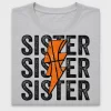 Basketball Sister Lightning DTF Transfer