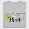 Sweet Heart Colorful DTF Transfer