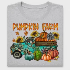 Pumpkin Farm Truck DTF Transfer