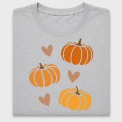Cozy Fall Pumpkins & Hearts DTF Transfer