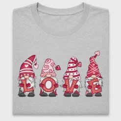 Valentine Love Gnomes DTF Transfer