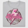 Mama Pink Heart Lightning Bolt DTF Transfer