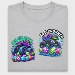 Egg Crusher Monster Truck DTF Transfer