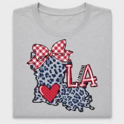 Louisiana Leopard State DTF Transfer