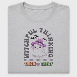 Witch Thin Hat Ghost Trick or Treat DTF Transfer