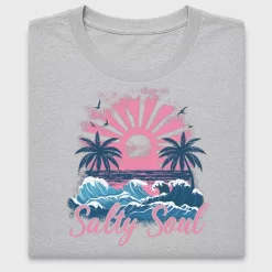 Salty Soul Beach Sunset DTF Transfer