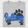 Bulldogs Mascot Paw Print DTF Transfer
