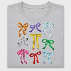Hand-Drawn Bows DTF Transfer