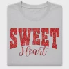 Sweet Heart Glitter DTF Transfer